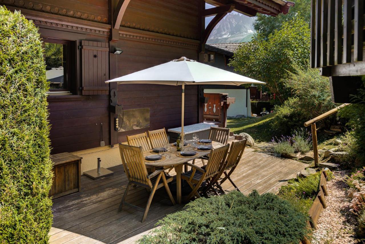 Chalet Blackbushe - Traditional Chalet - Alpes Travel - Sleeps 4-6 Les Houches Luaran gambar